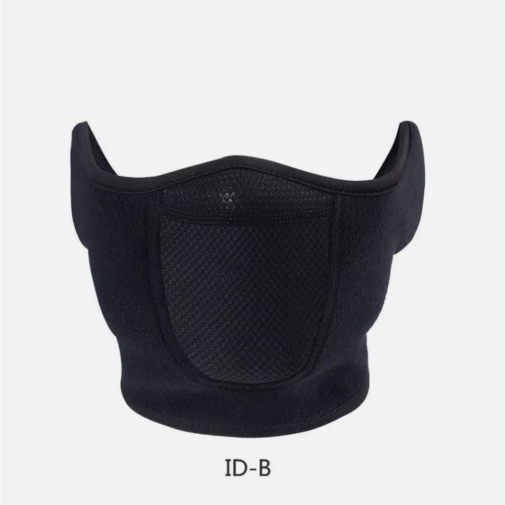 US FAST Winter Fleece Ear Warmer Earmuffs Ski Half Face Mask for Cold Weather